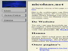Tablet Screenshot of nicolaas.net